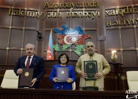 Спикеры парламентов Азербайджана, Турции и Пакистана - в Шуше