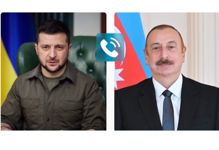 Владимир Зеленский позвонил Президенту Ильхаму Алиеву