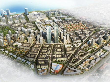 «Баку Белый город» – начато строительство нового современного жилого городского комплекса на центральной площади «Карабахских лошадей»