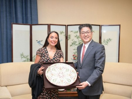 Лейла Алиева встретилась с заместителем министра иностранных дел Китая