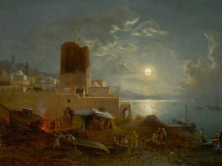 «Девичья башня» немецкого художника продана в Лондоне за крупную сумму