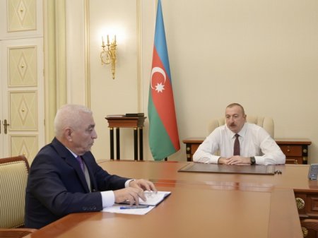 Ильхам Алиев принял главу «Азерэнержи» 