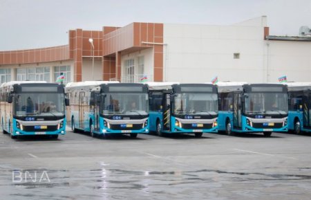 В Бина будут ехдить новые автобусы