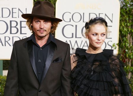 Джонни Депп и Ванесса Паради воссоединились в канун Рождества