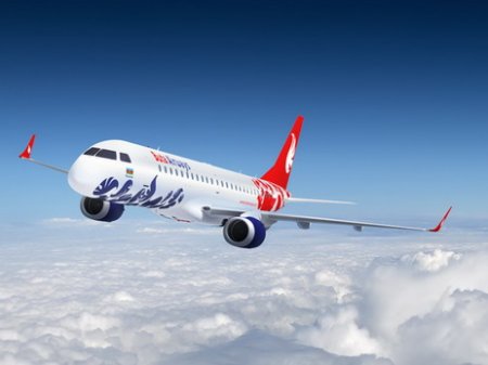 Самолет Buta Airways вынужденно вернулся из Астрахани в Баку