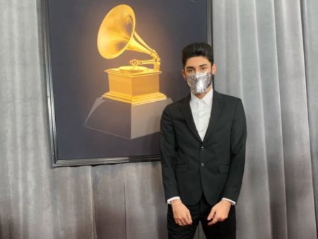 Азербайджанский исполнитель на красной ковровой дорожке премии «Грэмми-2020» - ФОТО