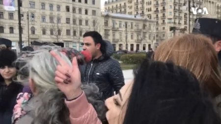 Акция протеста против результатов выборов