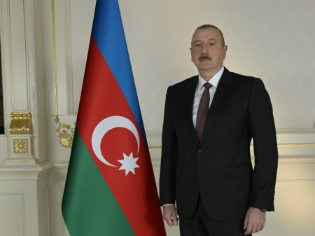 Президент Ильхам Алиев принял участие в открытии автомобильной дороги в Геранбое
