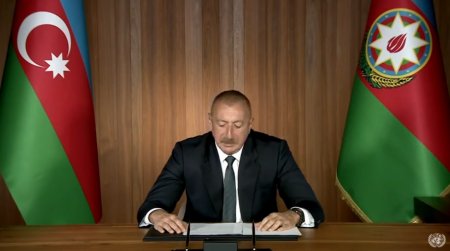 Президент Алиев призвал мир не поставлять оружие Армении