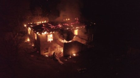 Армяне продолжают жечь села в Лачине 