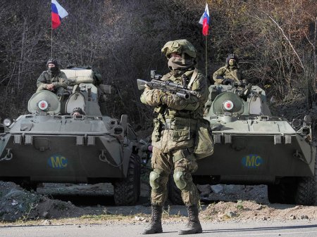 Минобороны России сообщило о первом случае нарушения режима прекращения огня в Карабахе