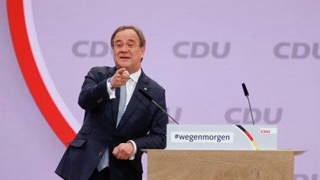 Новым председателем правящего в Германии ХДС стал Армин Лашет