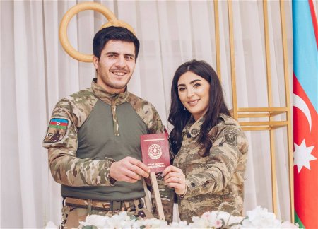 Ветеран и медсестра Отечественной войны сочетались браком