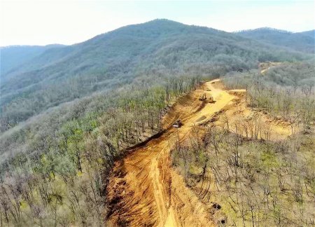 «Дорога Победы» в Шушу строится ускоренными темпами