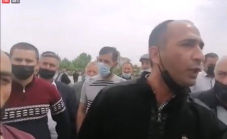 Протестная акция в Саатлы