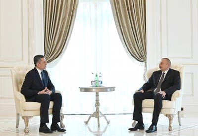 Президент Ильхам Алиев принял министра национального образования Турции 