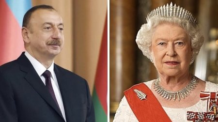 Королева Великобритании поздравила Президента Ильхама Алиева