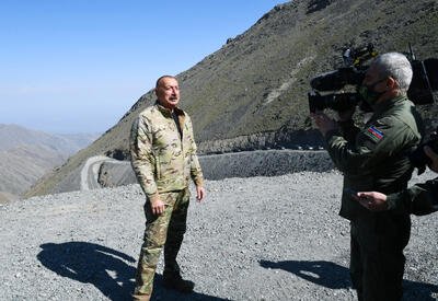 Prezident İlham Əliyev: Erməni əsgəri fəraridir, qorxaqdır