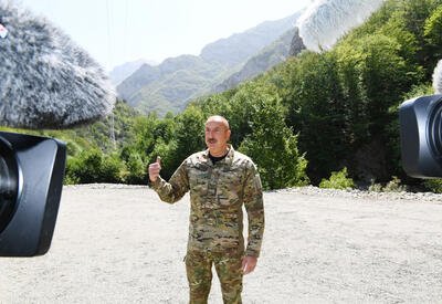 Ильхам Алиев призвал переименовать Варденис обратно в Басаркечер