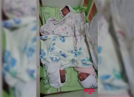 В Агдаме родились тройняшки