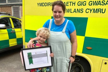 7-летняя девочка спасла жизнь матери