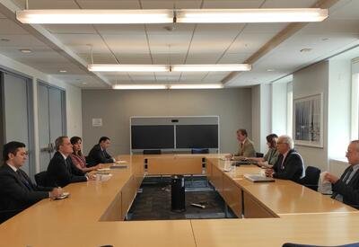 Джейхун Байрамов встретился с Верховным представителем ЕС по иностранным делам и политике безопасности