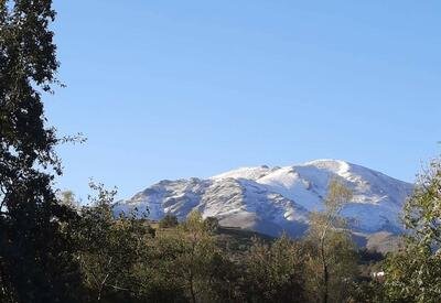 В Азербайджане выпал первый снег