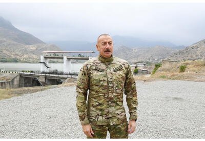 Президент Ильхам Алиев: Проигравшей стороной в войне являются именно Сержик Саргсян и ему подобные, теперь он хочет обвинить в поражении Пашиняна