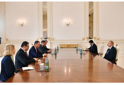 Президент Ильхам Алиев принял спецпредставителя ЕС