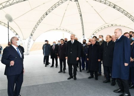 Эрдоган на церемонии закладки фундамента Зангезурского коридора: Вы идете до границы с Арменией? Вы пройдете еще дальше!