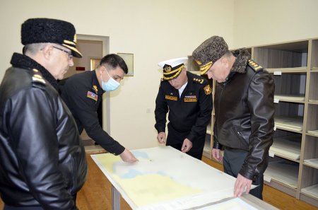 Керим Велиев провел внезапную проверку ВМС Азербайджана - ФОТО 