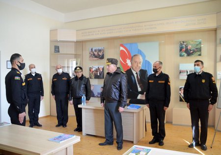Керим Велиев провел внезапную проверку ВМС Азербайджана - ФОТО 
