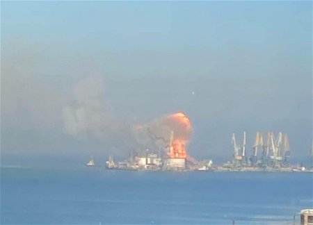 Украинские ВМС уничтожили российский десантный корабль «Орск»