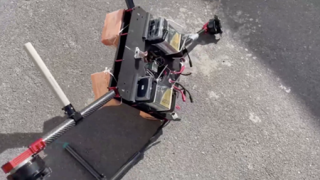 На границе Белоруссии сбили квадрокоптер, летевший со стороны Литвы