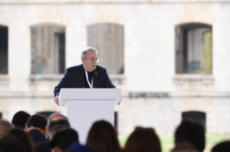 Лауреат премии Гумбольдта высоко оценил выступление Ильхама Алиева