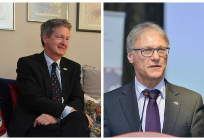 Послы Великобритании и Германии поздравили азербайджанский народ