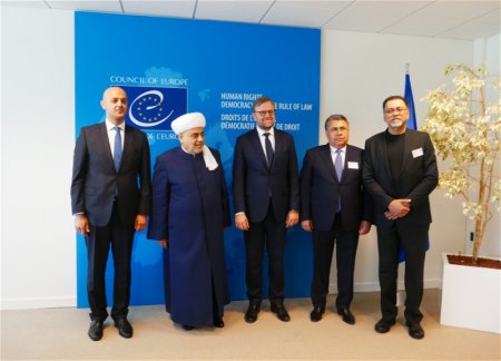 Аллахшукюр Пашазаде пригласил заместителя генсека Совета Европы посетить освобожденные территории Азербайджана