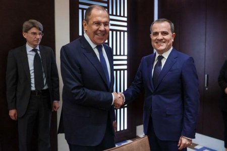 Джейхун Байрамов встретился с Сергеем Лавровым