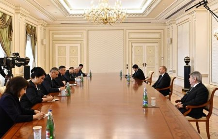 Президент принял председателя законодательной палаты Верховного Меджлиса Узбекистана