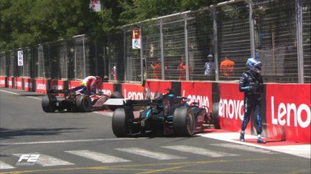 Конфликт между израильским и турецким гонщиками на «Формуле» в Баку 