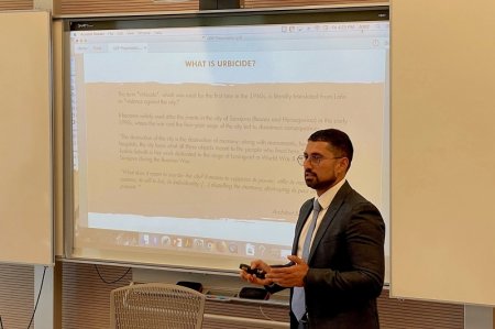 Глава Фонда возрождения Карабаха рассказал иностранным дипломатам об армянском вандализме в Карабахе 