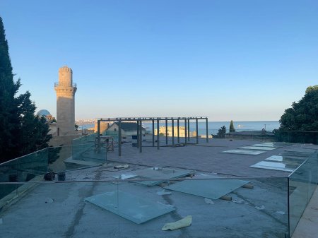 Управление Ичеришехер прокомментировало предполагаемое строительство кафе, которое закроет живописный вид – ФОТО