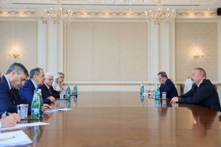 Ильхам Алиев принял Сергея Лаврова