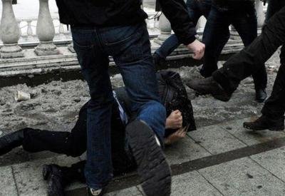 Массовая драка со стрельбой в Петербурге 