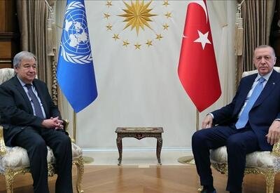 Эрдоган провел встречу с генсеком ООН