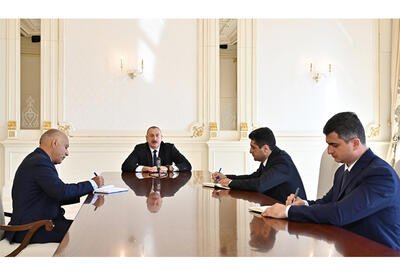 Президент Ильхам Алиев принял новоназначенных глав ИВ Масаллинского, Лерикского и Гёйгёльского районов