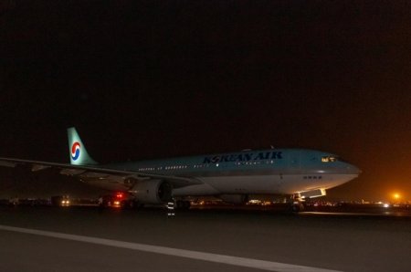 Самолет Корейских авиалиний совершил аварийную посадку в Баку