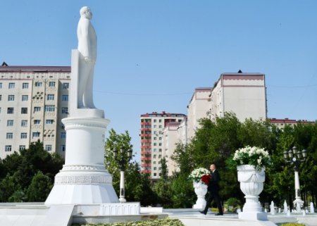 Ильхам Алиев на открытии ASAN Xidmət в Сумгаите