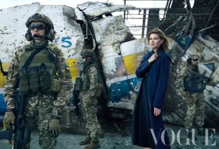 Первая леди Украины снялась для обложки Vogue 