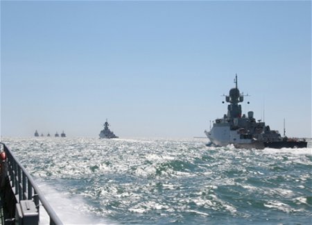 Корабли ВМС Азербайджана прибыли для участия в Военно-морском параде в Каспийске